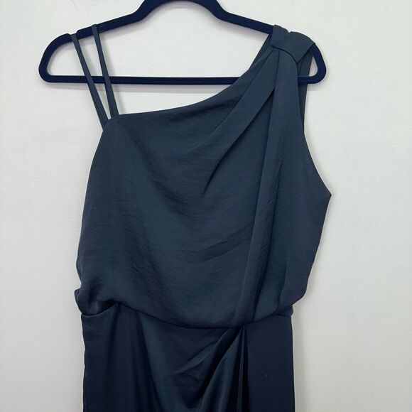 Reiss Women’s Ostia Navy Strappy Shoulder Maxi Dress - Picture 9 of 16